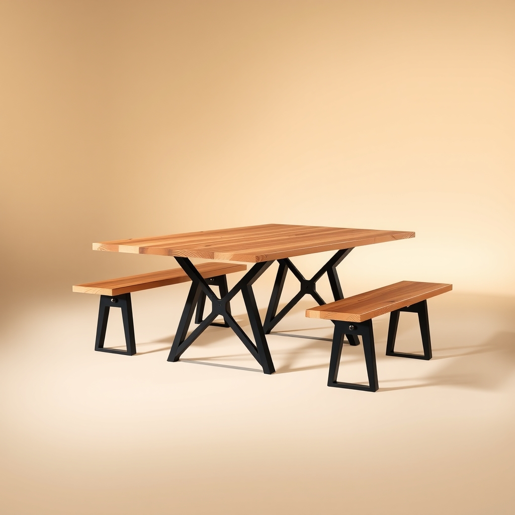 Mesa baja estilo escandinavo